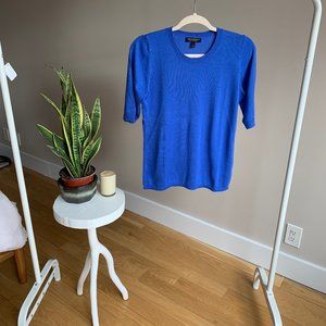 Banana Republic Scoop Neck Silk/Cashmere Sweater